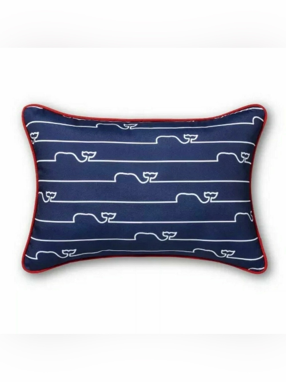 Vineyard Vines Whale Accent Pillow